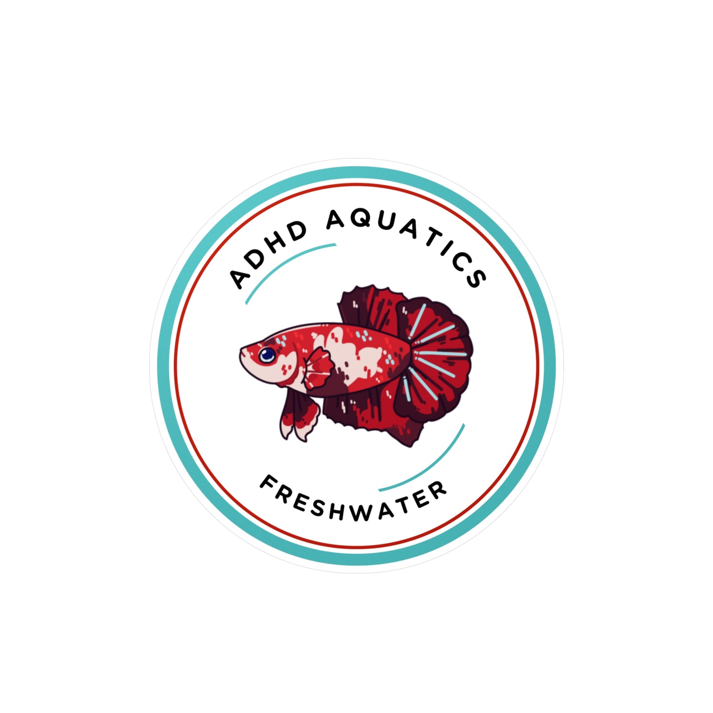 ADHD Aquatics Kiss-Cut Vinyl Decals