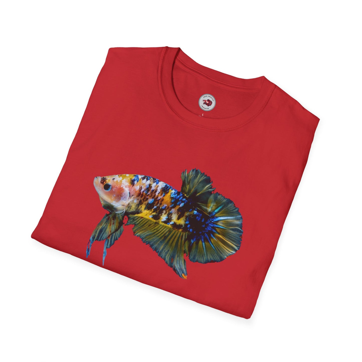 Ask Me About My Betta Unisex Softstyle T-Shirt ADHD Aquatics