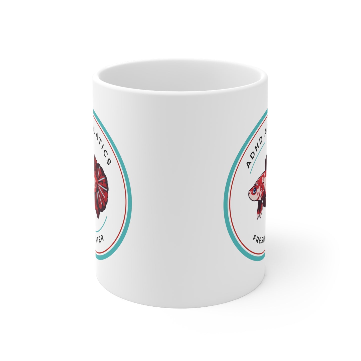 ADHD Aquatics Ceramic Mug 11oz