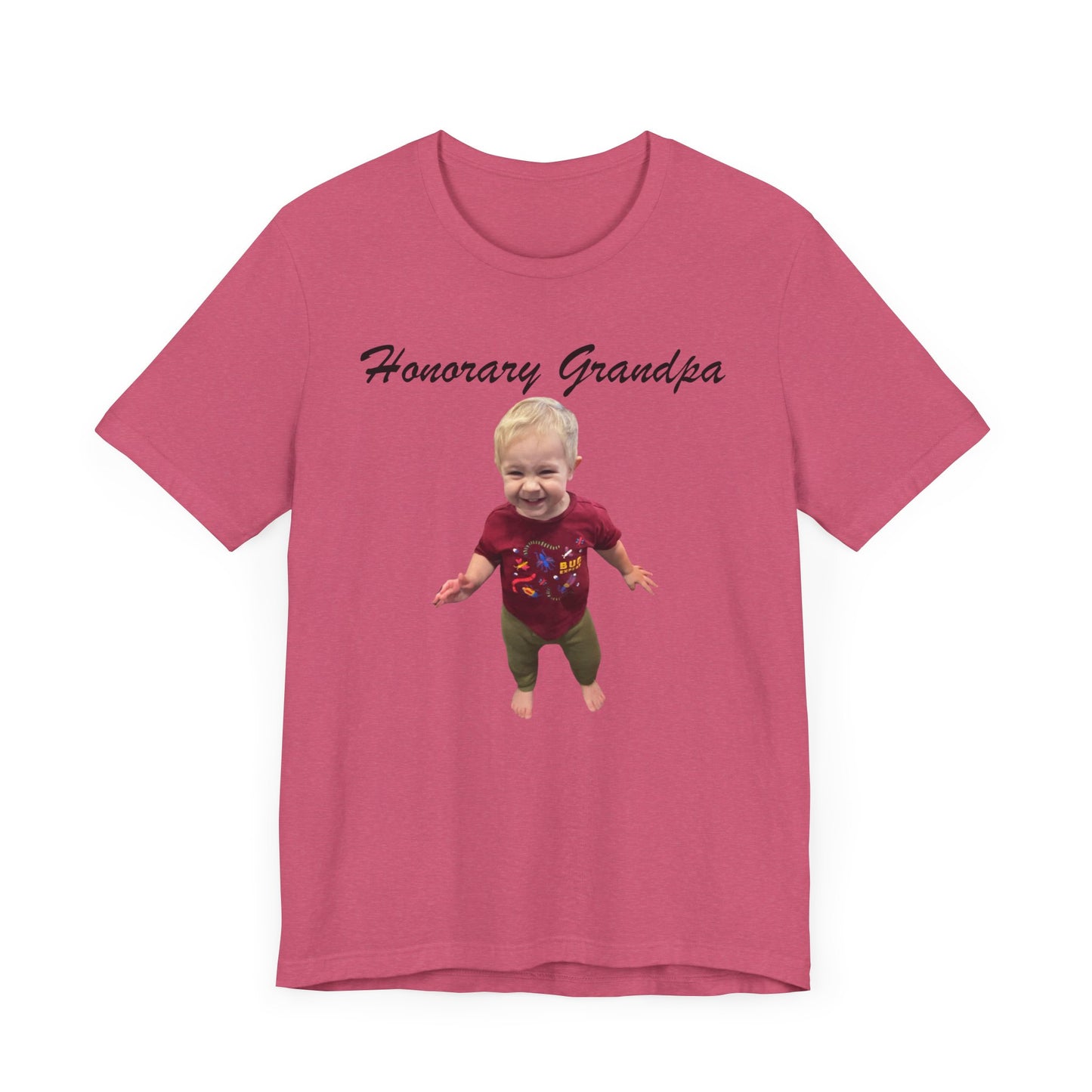 Honorary Grandpa - Unisex Jersey Short Sleeve Tee