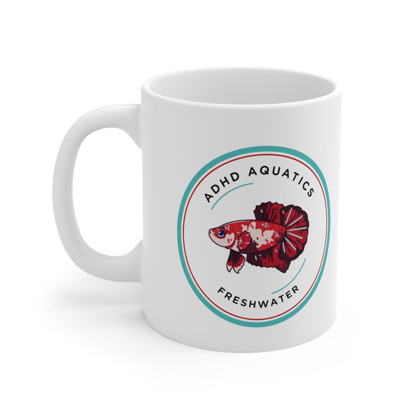 ADHD Aquatics Ceramic Mug 11oz