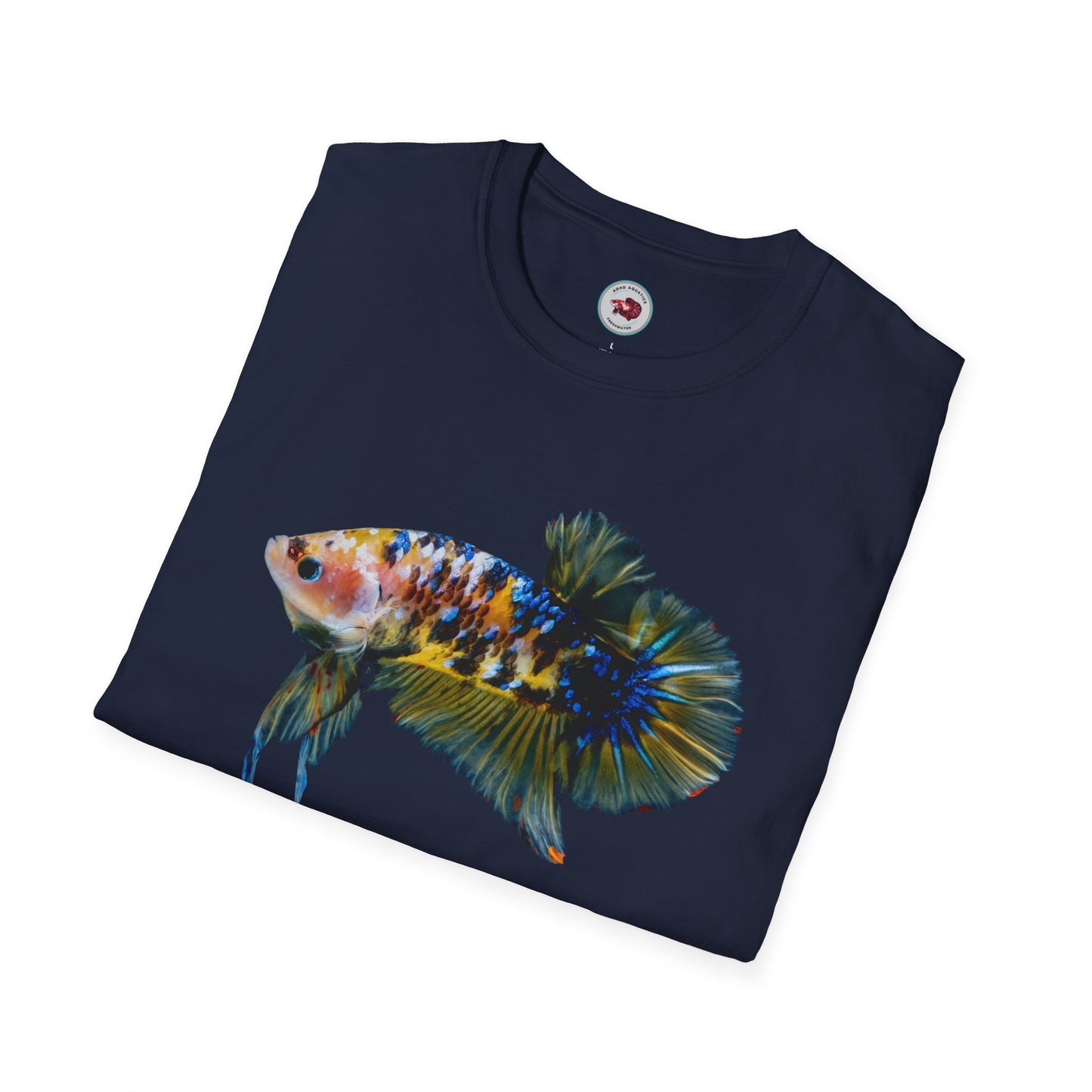 Ask Me About My Betta Unisex Softstyle T-Shirt ADHD Aquatics