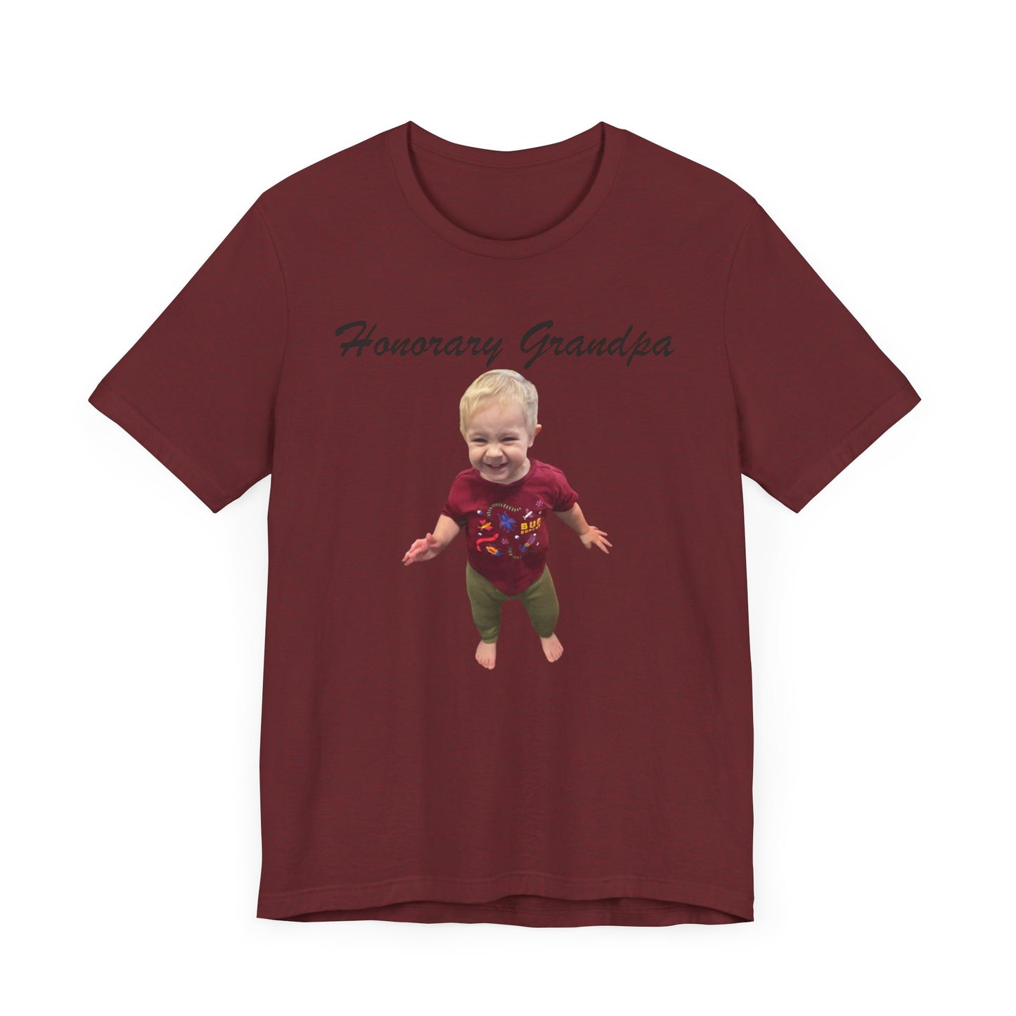 Honorary Grandpa - Unisex Jersey Short Sleeve Tee