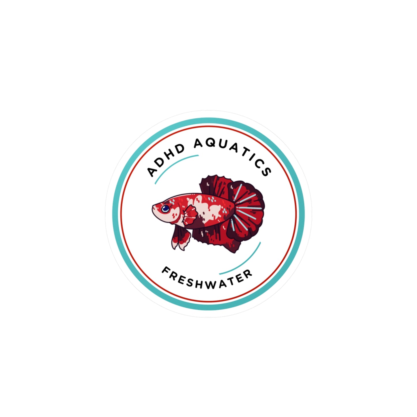 ADHD Aquatics Kiss-Cut Vinyl Decals