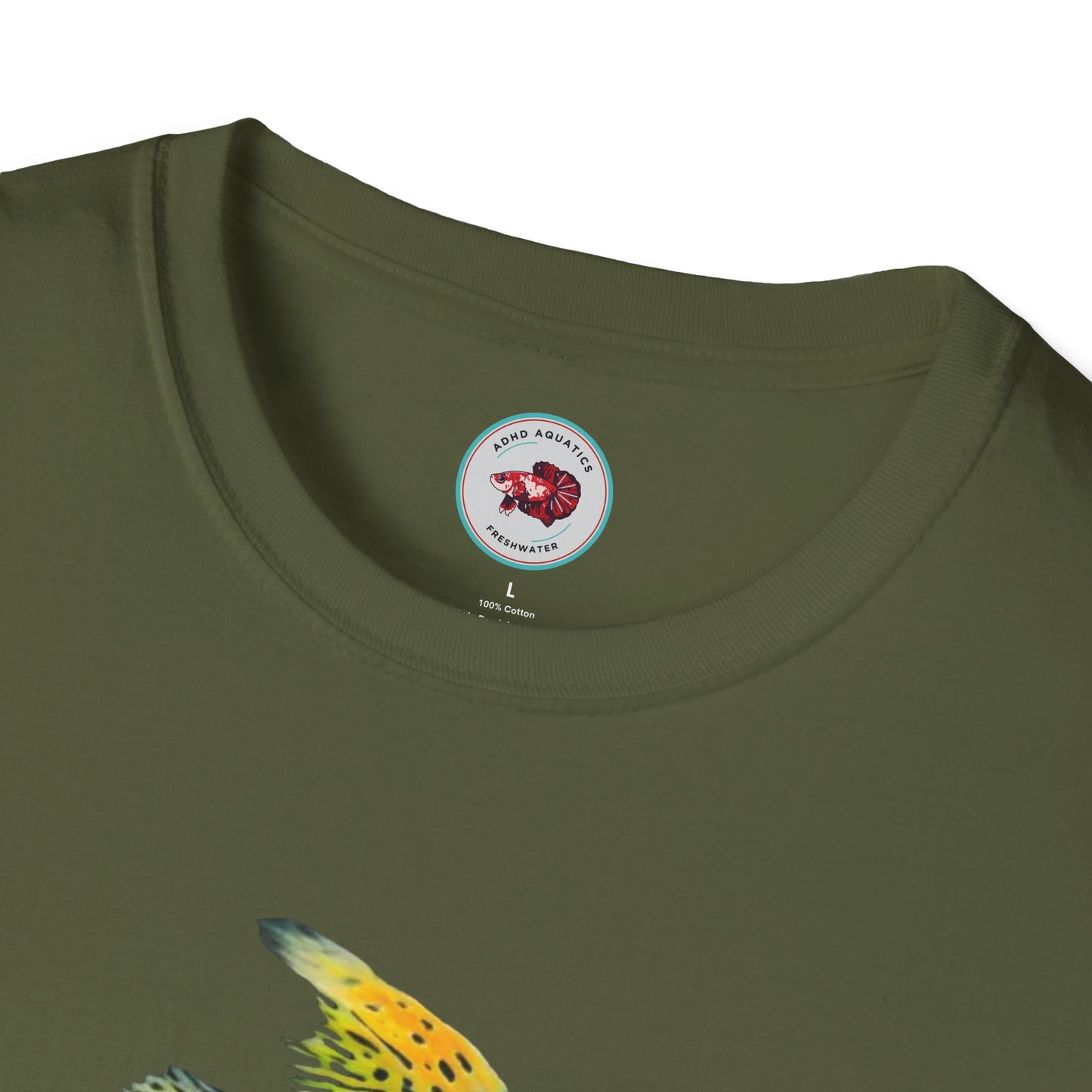 Guppy Save Water For Fishes Unisex Softstyle T-Shirt